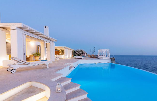 Inviting 8-bed Villa in Ermoupoli - Villa Blueros - Foto 14
