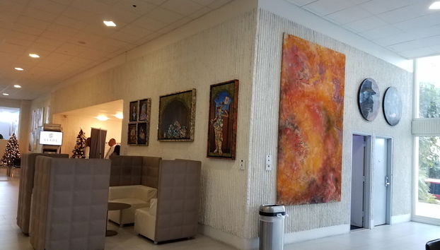 Sitzecke in der Lobby