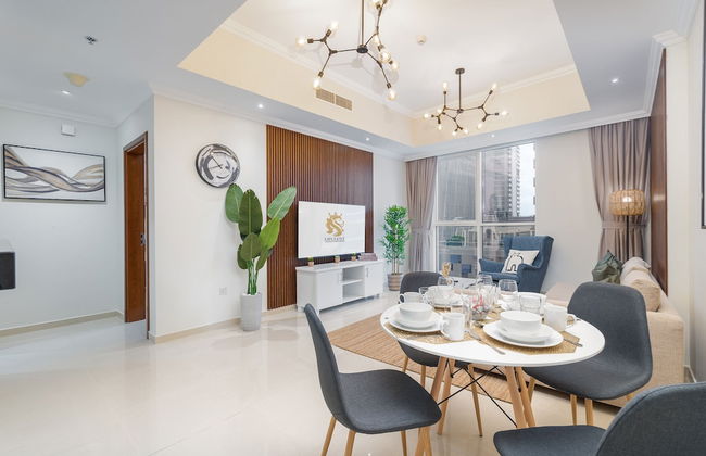 Luxe Apartments near Dubai Mall, Burj Khalifa - Pool, Gym, & Parking by Sojo Stay - Foto 58