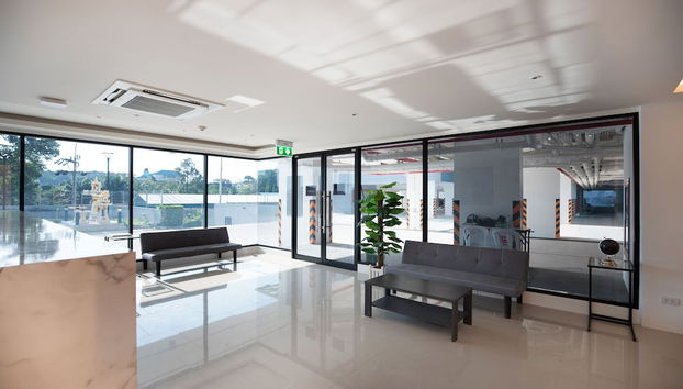 Zona de estar del vestíbulo