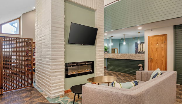 Sala de estar do lobby