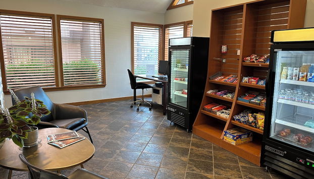 Sala de estar do lobby