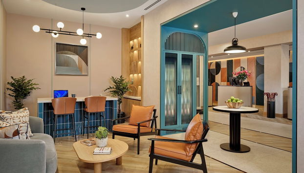 Sitzecke in der Lobby