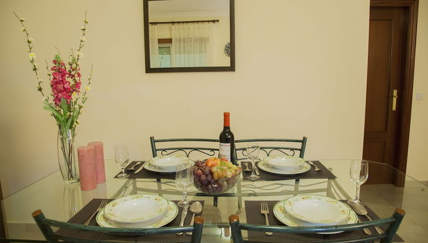 Essbereich im Zimmer