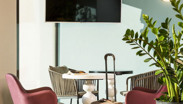 Sala de estar do lobby