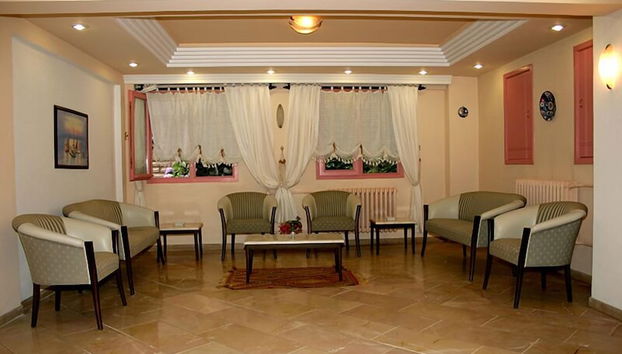 Sitzecke in der Lobby