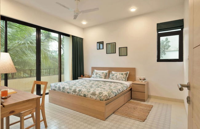 Sol Banyan by Hireavilla - 1BR w Pool in Candolim - Foto 3