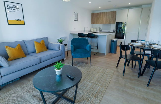 Luxury Manchester Apartment - Yellow - Foto 1