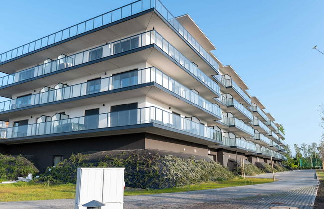 Apartment Overlooking the River, Sauna, Dziwnow - Foto 1