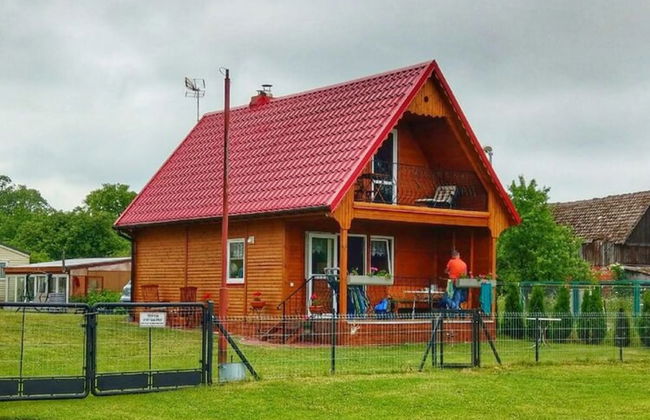 Cottage by Lake Ostrowieckie With Private Beach - Foto 27