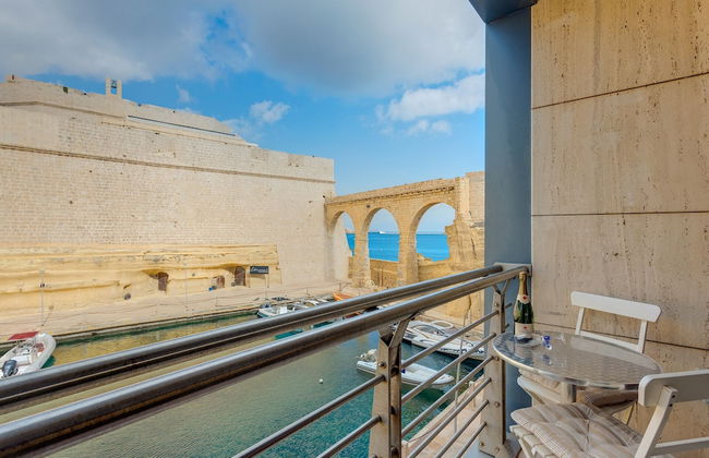 Fort St Angelo Mansions, Harbour Views Apartment - Foto 1