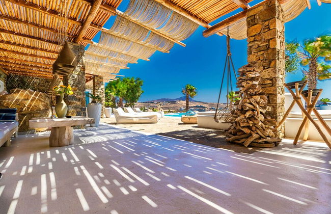Karkos Beachfront Villa Private pool - Foto 30