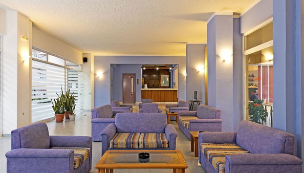 Sala de estar do lobby