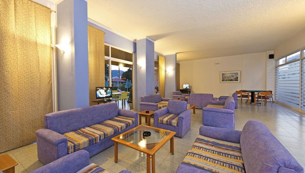 Sala de estar do lobby