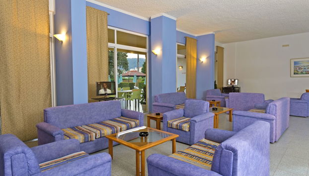 Sala de estar do lobby