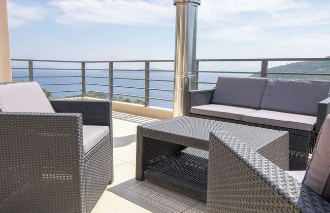 Sivota Bay View Villa with Hot Tub, Private Pool, Garden - Foto 32