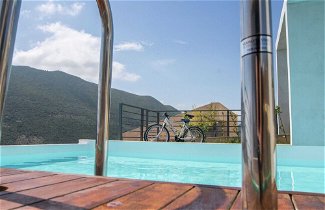 Photo 1 - Sivota Bay View Villa with Hot Tub, Private Pool, Garden