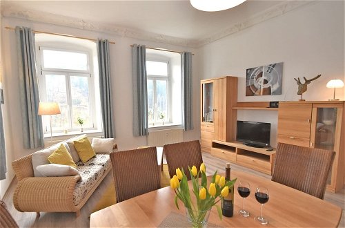 Foto 6 - Pretty Apartment With Terrace Near Borstendorf