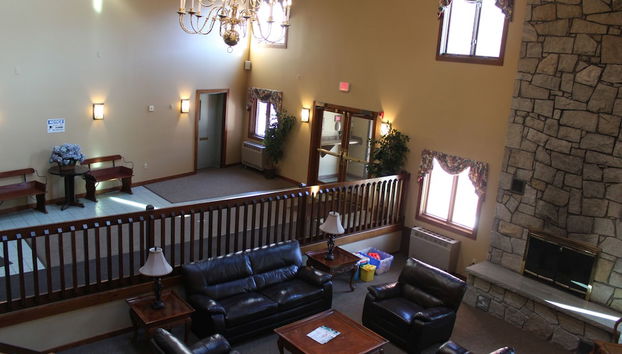 Sala de estar do lobby