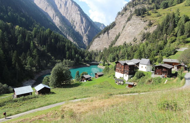 Mountain View Holiday Home in Binntal near Lengtal Deck - Foto 23