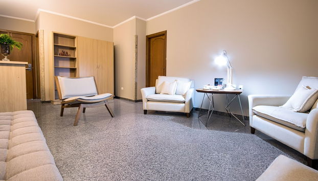 Sitzecke in der Lobby