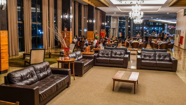 Sitzecke in der Lobby