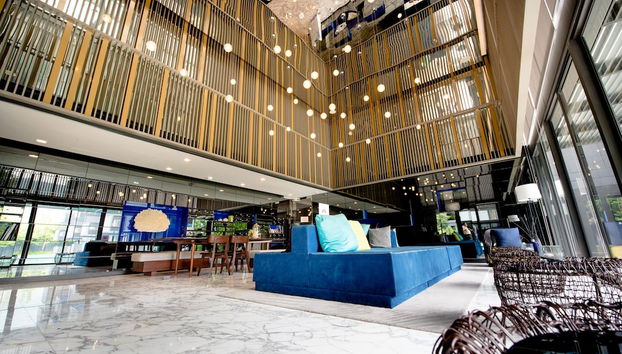 Sitzecke in der Lobby