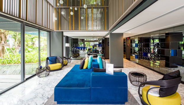 Sitzecke in der Lobby