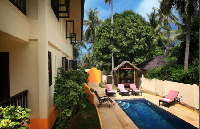 8 Bedroom Sea Front Twin Villa Koh Phangan SDV231/234-By Samui Dream Villas - Foto 17