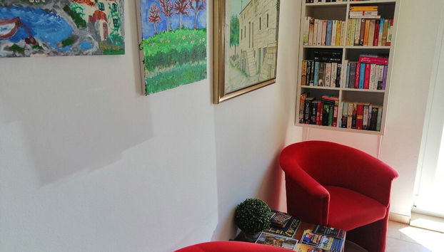 Sitzecke in der Lobby