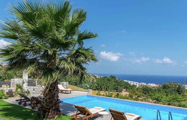 Infinity Pool Villa With Sea Views Near Rethymno City & Beach and Shaded BBQ - Photo 23