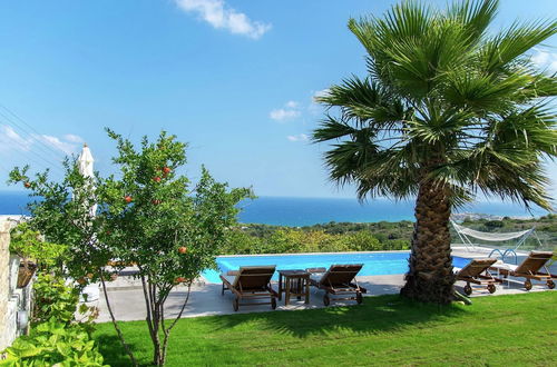 Photo 22 - Infinity Pool Villa With Sea Views Near Rethymno City & Beach and Shaded BBQ