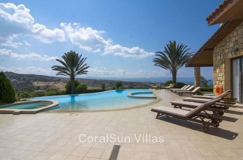 Foto 42 - Amazing Luxury Villa, Enormous Heated Pool Jacuzzi, Gym, Games Room In Paphos,