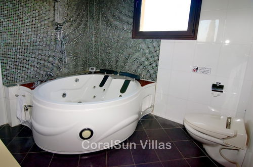 Foto 34 - Amazing Luxury Villa, Enormous Heated Pool Jacuzzi, Gym, Games Room In Paphos,