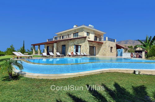 Photo 36 - Amazing Luxury Villa, Enormous Heated Pool Jacuzzi, Gym, Games Room In Paphos,