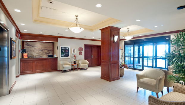 Sala de estar do lobby
