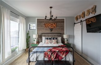 Photo 2 - Rustic Luxe Studio Apartment with Rooftop Deck