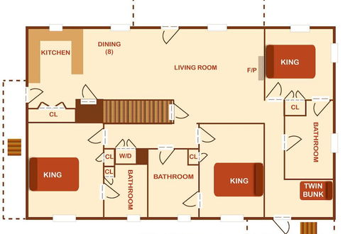 Foto 14 - Pinnacle View 7A - Three Bedroom Chalet