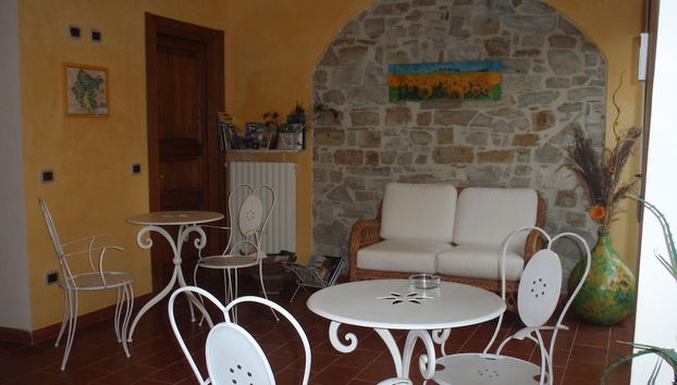 Zona de estar del vestíbulo