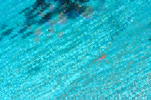 Photo 56 - Villa Paradiso Sunset Private Pool Walk to Beach Sea Views A C Wifi - 3072