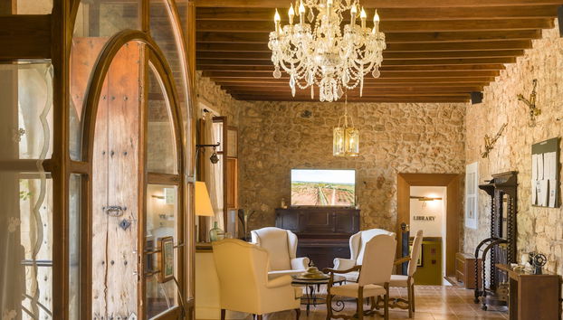 Sala de estar do lobby