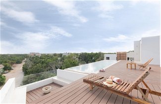 Photo 2 - Modern 4BR Apartment La Veleta Rooftop Pool Amazing Amenities Incredible Jungle View