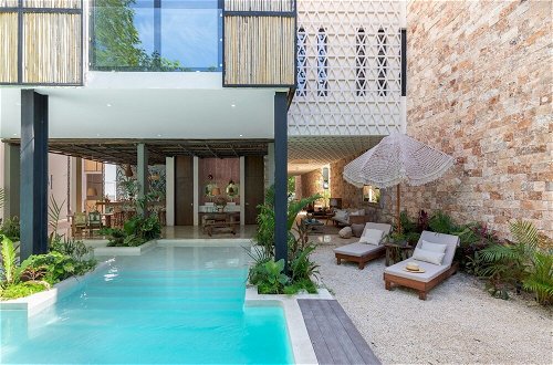 Photo 27 - Fancy Stylish Condo Great Lounge Area and Pool in Aldea Zama High-speed Wifi Concierge