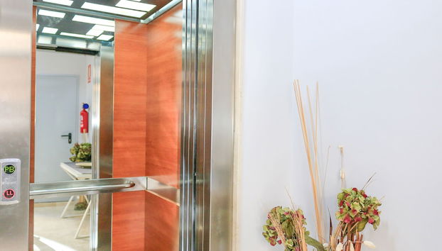 Interior entrance