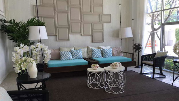 Sala de estar do lobby