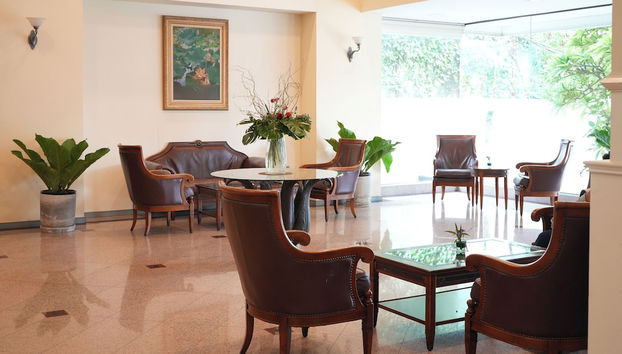 Sala de estar do lobby