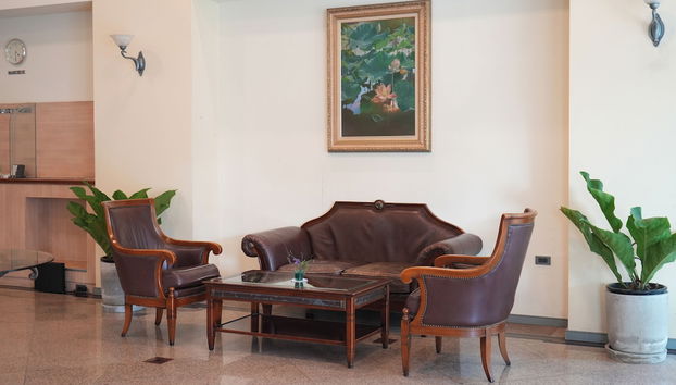 Sala de estar do lobby