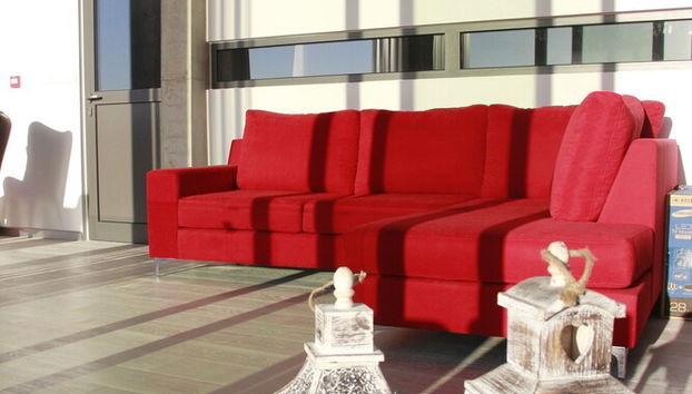 Sitzecke in der Lobby