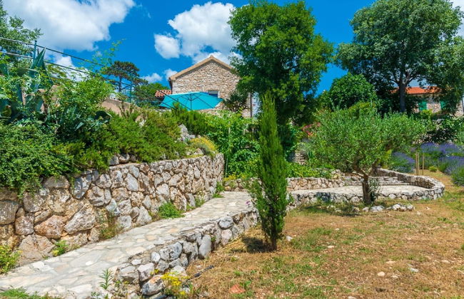 Rural House for 2 With Private Pool, Outdoor Kitchen, Fenced Garden & Sea View - Foto 15