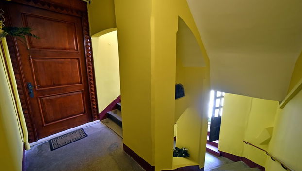 Interior entrance